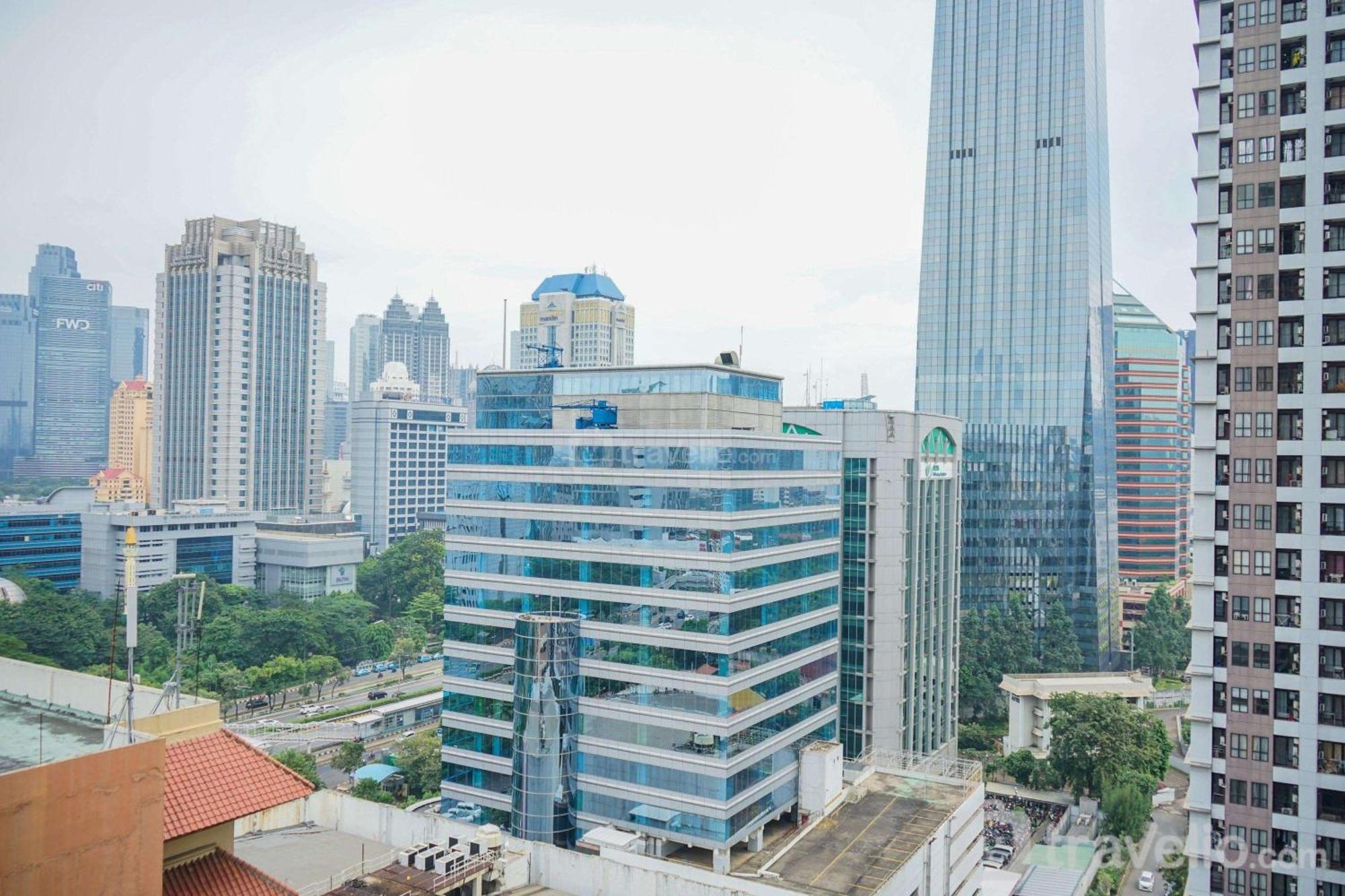 Homey And Modern Tamansari Semanggi 2Br Apartment By Travelio Jakarta Extérieur photo